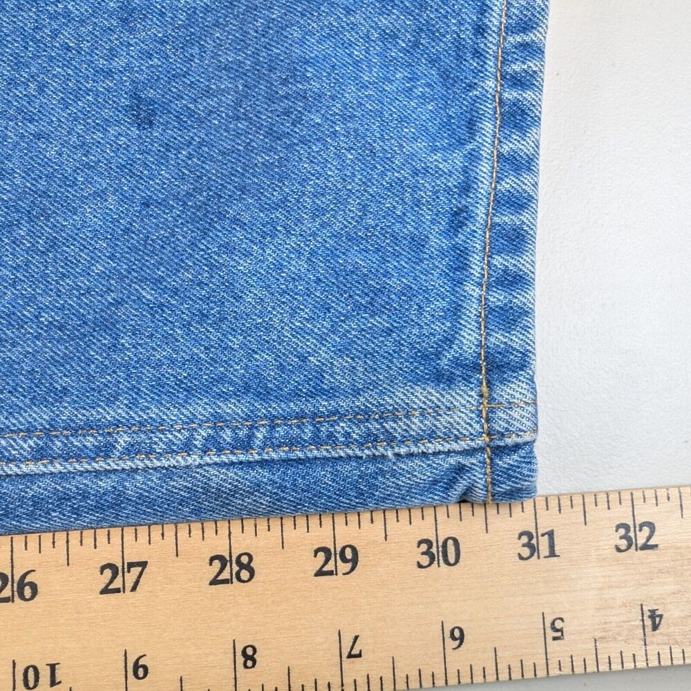 Carhartt Jeans Mens Size 42x31 Blue Relaxed Fit Jeans - Picture 6 of 7
